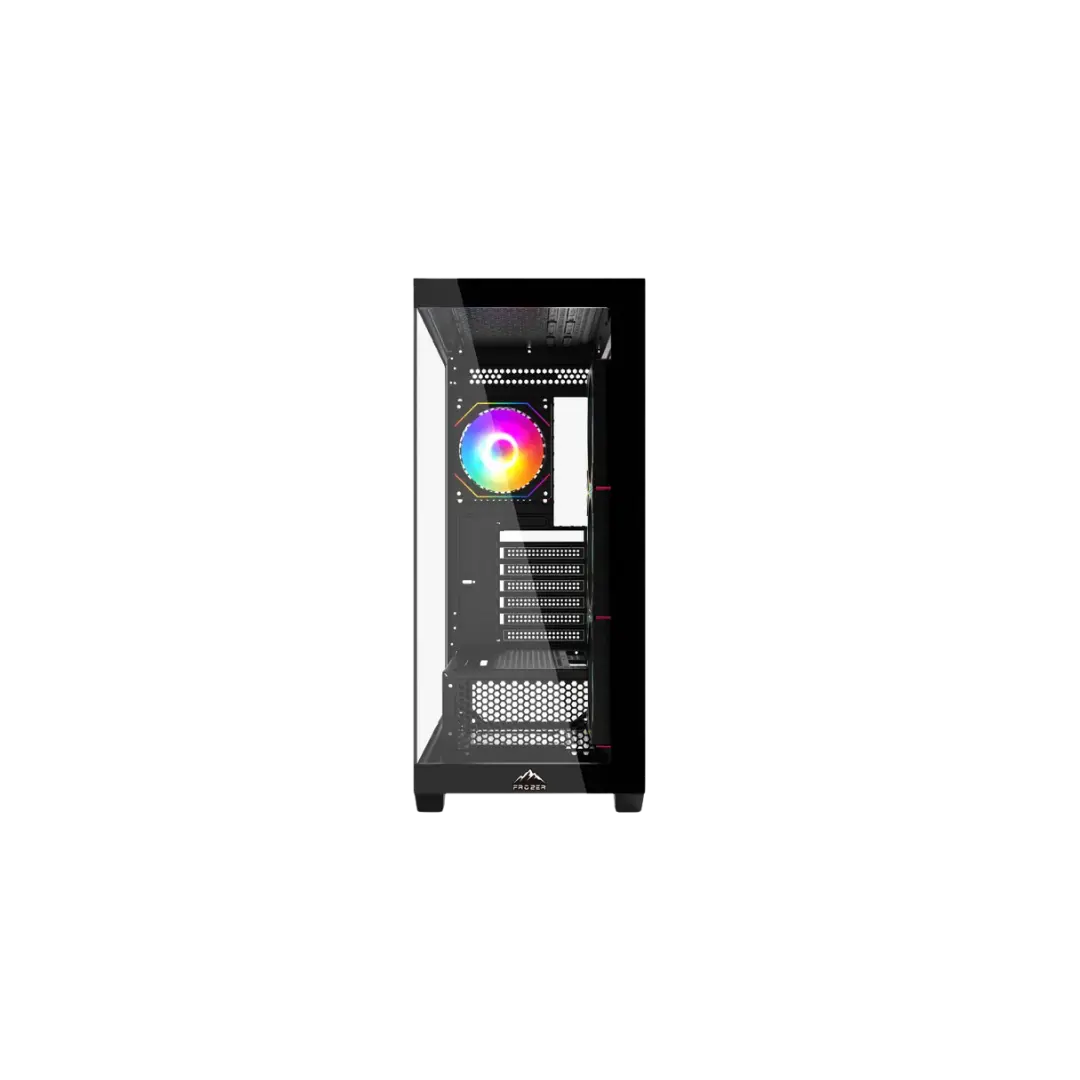 FROZER Aura ATX Black Gaming PC Case – ARGB Gaming Chassis