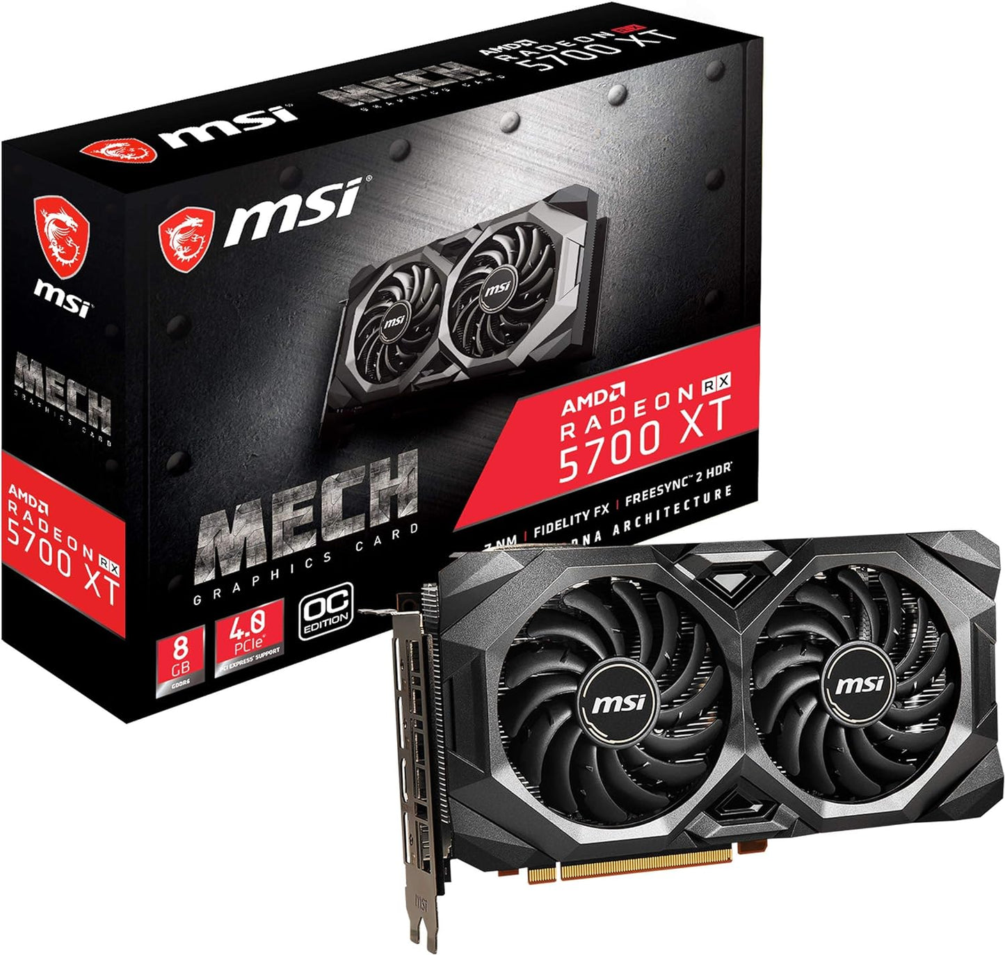 MSI RADEON RX 5700 XT MECH OC with Box
