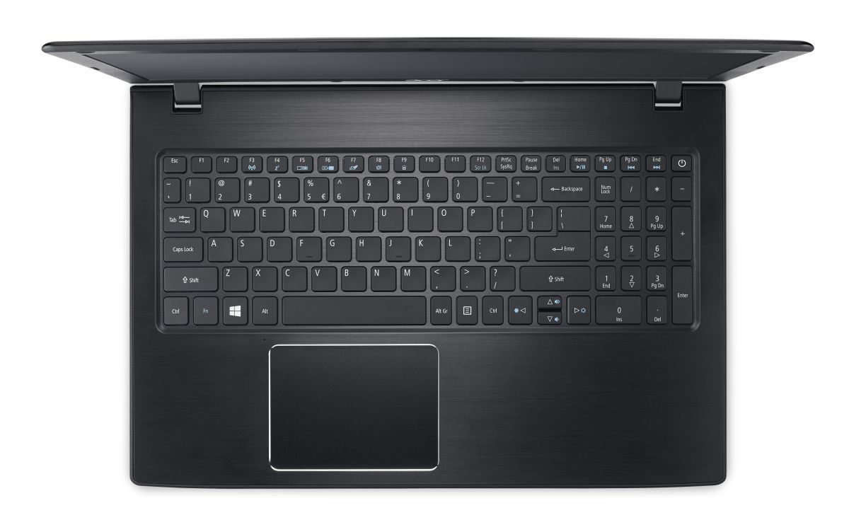 Acer Aspire E5-575 series keyboard view — reference image