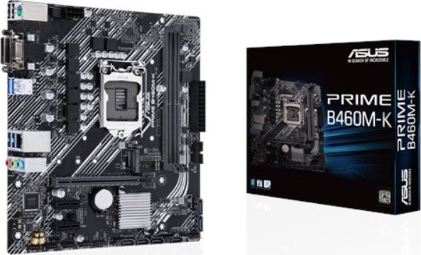 ASUS PRIME B460M-K LGA1200 B460 DDR4 Micro-ATX Motherboard