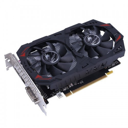 Original Colorful GTX 1050 Ti 4G-V graphics card ports
