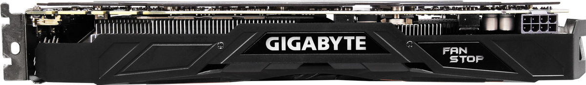 Gigabyte GeForce GTX 1080 G1 Gaming 8GB side view