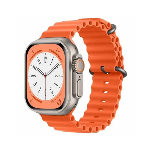 T800Ultra Smart Watch Series Bluetooth Call Smartwatch With Ocean Strap Wireless Charging Best Battery Timing