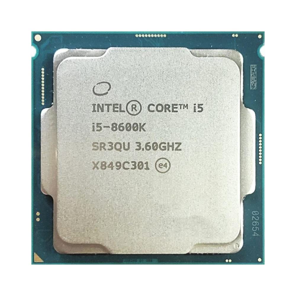 Intel Core i5-8600K 8th Gen 3.60GHz used desktop processor