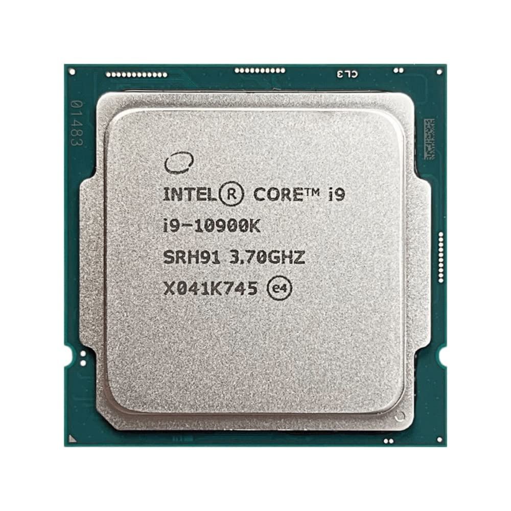 Real Intel Core i9-10900K SRH91 processor, external matching-model reference photograph