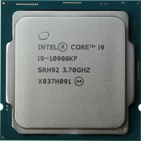 Genuine Intel Core i9-10900KF SRH92 processor physical reference photo, not SakoonSay stock