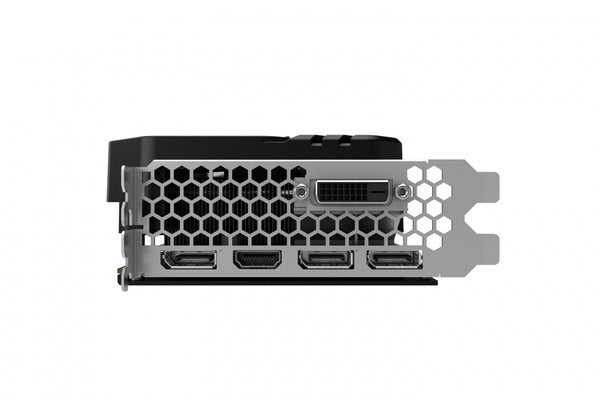 Palit GTX 1060 Super JetStream 6GB original product ports view
