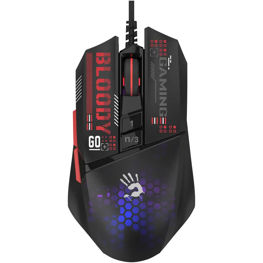 BLOODY W60 MAX MINI RGB Gaming Wired Mouse