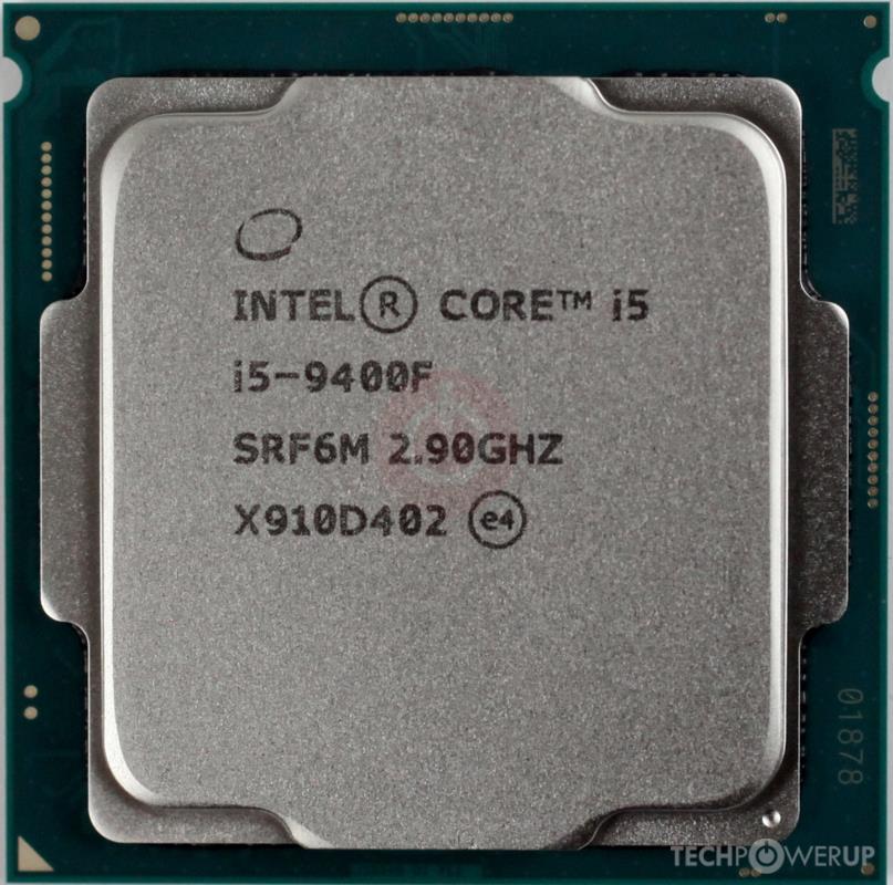 Intel Core i5-9400F 9th Gen 2.90GHz LGA1151 Processor