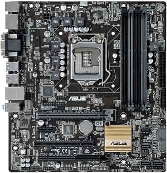 ASUS B150M 4-Slot DDR4 6th/7th Gen Intel Motherboard