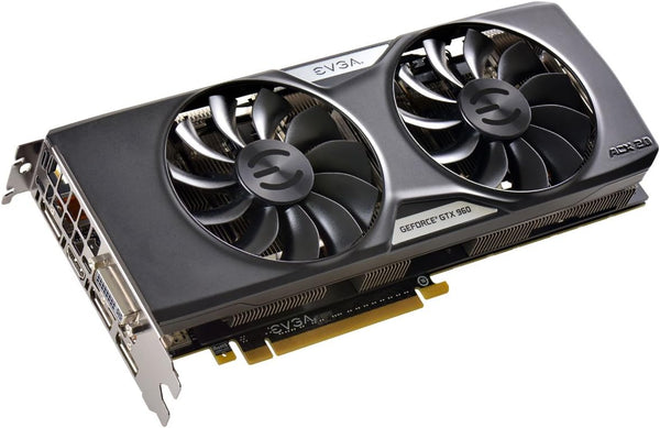 EVGA GeForce GTX 960 4GB SSC GAMING ACX 2.0+, Backplate Graphics Card