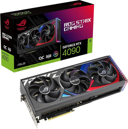 ASUS ROG Strix GeForce RTX® 4090 OC Edition Gaming Graphics Card