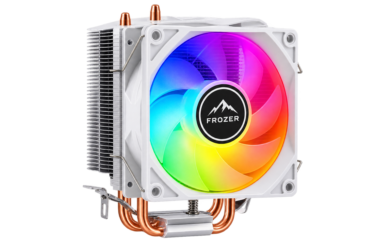 FROZER FR-200 Pro CPU Air Cooler – 2 Heat Pipes White