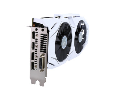 ASUS Dual GeForce GTX 1060 OC 3GB angled view