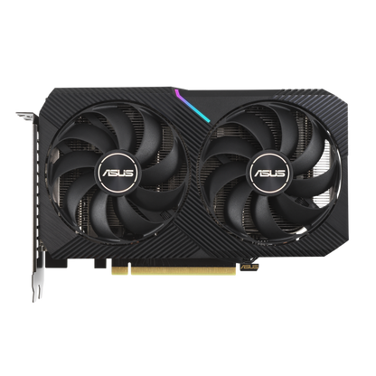 ASUS Dual RTX 3060 OC 12GB original ASUS catalog front view, card only