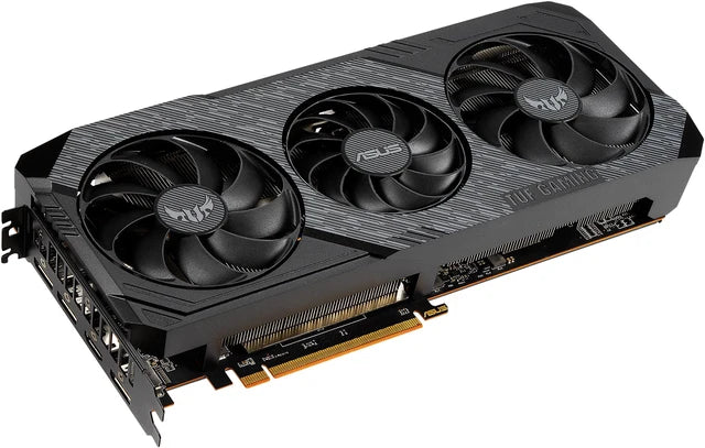 ASUS TUF Gaming X3 Radeon RX 5600 XT EVO 6GB graphics card front view