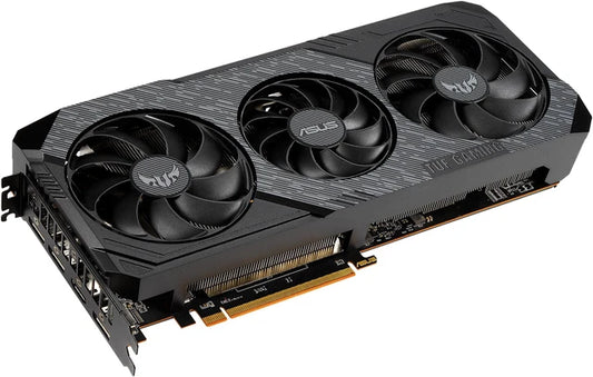 ASUS TUF Gaming X3 Radeon RX 5600 XT EVO 6GB graphics card front view