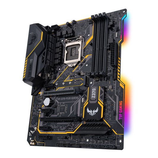 ASUS TUF Z370-PLUS GAMING Intel Z370 LGA1151 ATX motherboard used