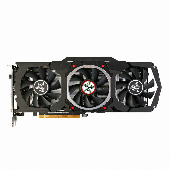 Colorful iGame GTX 1060 X-TOP 6G original front view