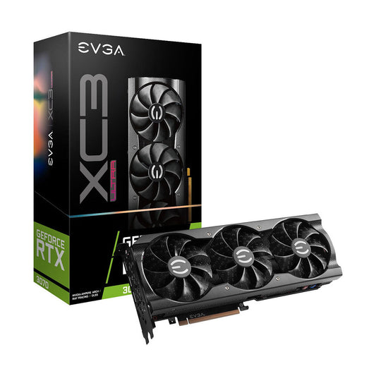 EVGA GeForce RTX 3070 XC3 Ultra Gaming 8GB GDDR6 front