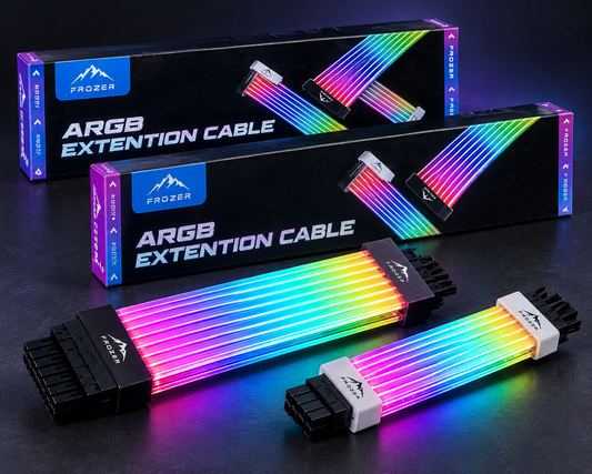 FROZER ARGB extension cable 24-pin motherboard and 8-pin GPU kit