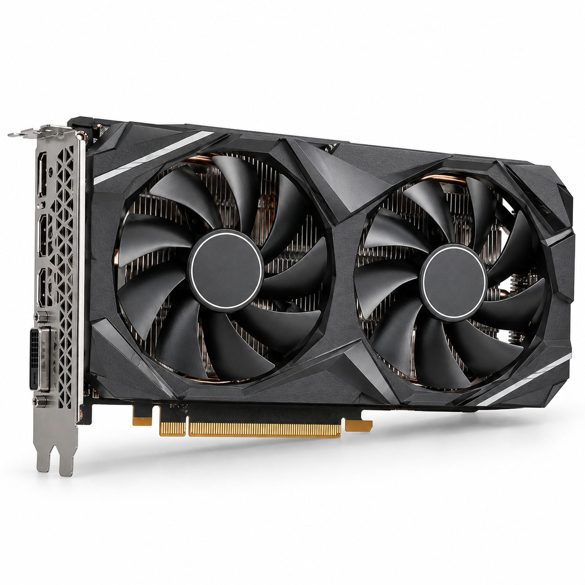 GALAX GeForce GTX 1660 SUPER 1-Click OC 6GB GDDR6 used graphics card front view
