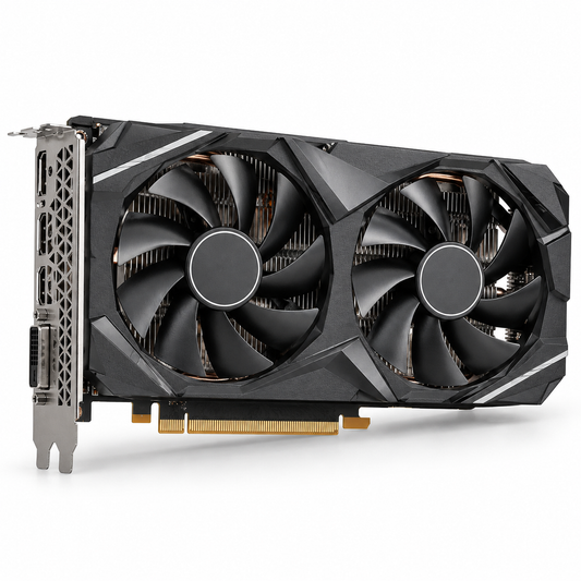 GALAX GeForce GTX 1660 SUPER 1-Click OC 6GB GDDR6 used graphics card front view