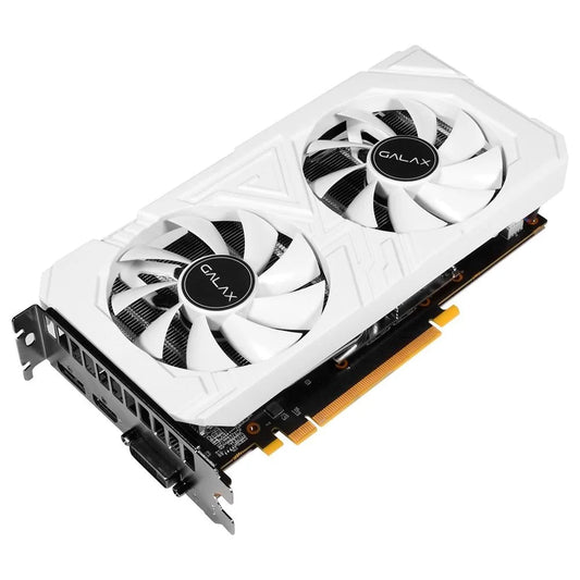GALAX GTX 1660 Super EX White 6GB GDDR6 dual fan graphics card