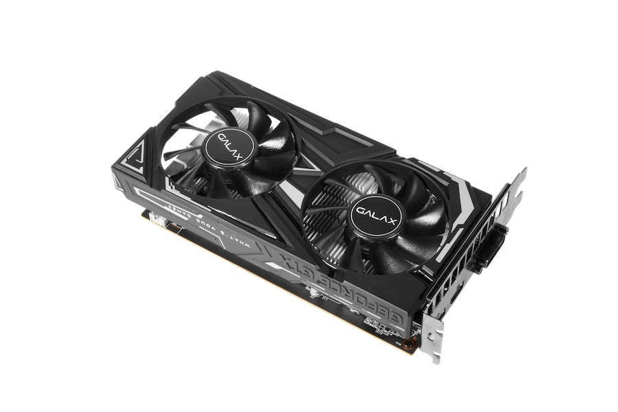 GALAX GTX 1650 EX 4GB GDDR5 original alternate angle image