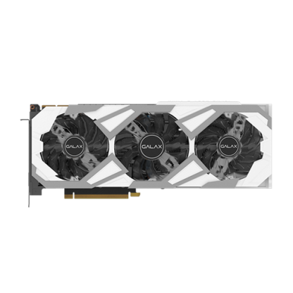 GALAX RTX 3070 EX Gamer White triple-fan front
