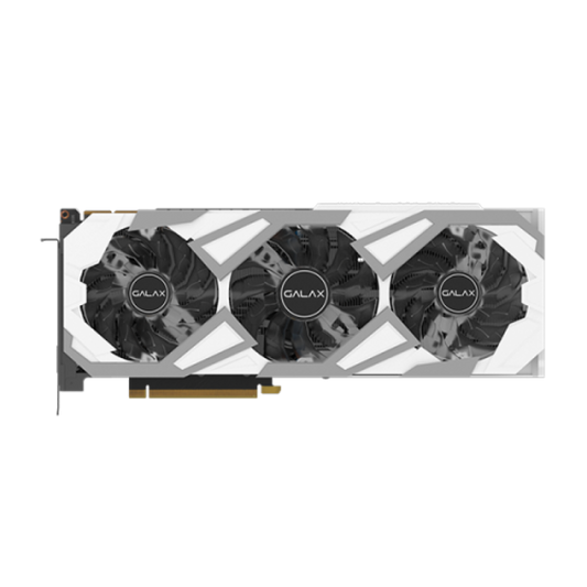 GALAX RTX 3070 EX Gamer White triple-fan front