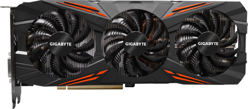 Gigabyte GeForce GTX 1080 G1 Gaming 8GB front view