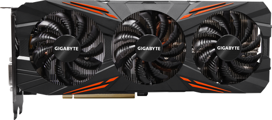 Gigabyte GeForce GTX 1080 G1 Gaming 8GB front view
