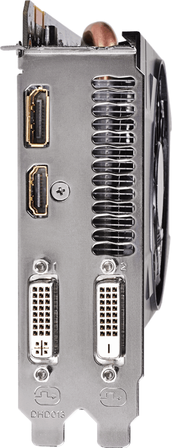 Gigabyte GTX 960 Mini ITX OC 2GB GV-N960IXOC-2GD display outputs