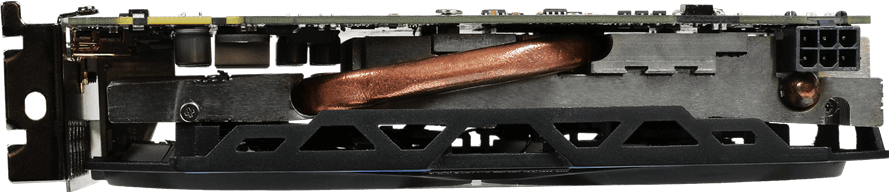 Gigabyte GTX 960 OC 2GB WINDFORCE 2X GV-N960OC-2GD side view