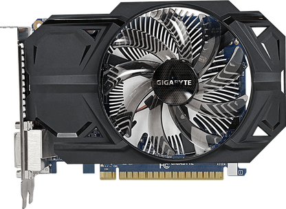 Gigabyte GeForce GTX 750 Ti OC 1GB front view
