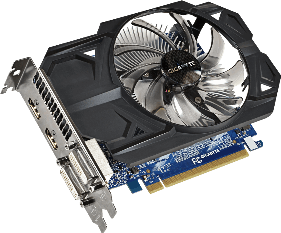 Gigabyte GeForce GTX 750 Ti OC 1GB display ports