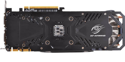 Gigabyte GTX 970 G1 Gaming 4GB original manufacturer back view, without box