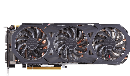 Gigabyte GTX 970 G1 Gaming 4GB original manufacturer front view, without box