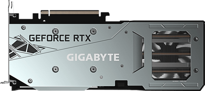 Gigabyte RTX 3060 Ti Gaming OC 8GB rev 2.0 rear metal backplate