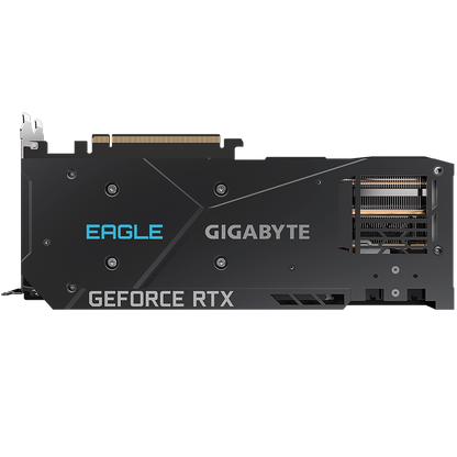 GIGABYTE RTX 3070 EAGLE OC 8GB rev 2.0 back without box