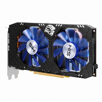 HIS Radeon RX 570 IceQ X2 Turbo 4GB angled view