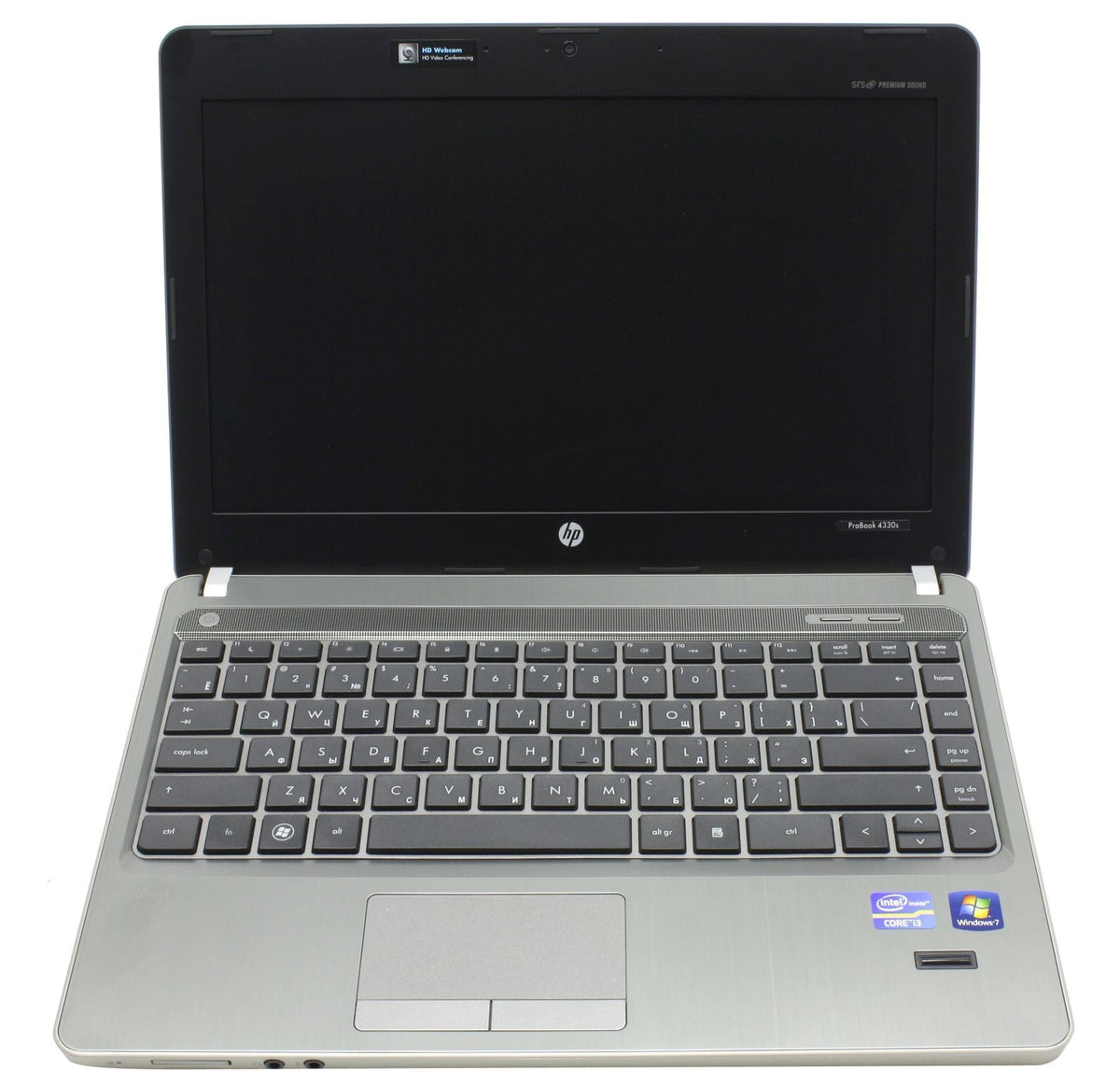 HP ProBook 4330s keyboard view - online chassis reference photo