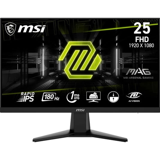 MSI MAG 256F 25″ FHD 180Hz Rapid IPS 1ms Gaming Monitor