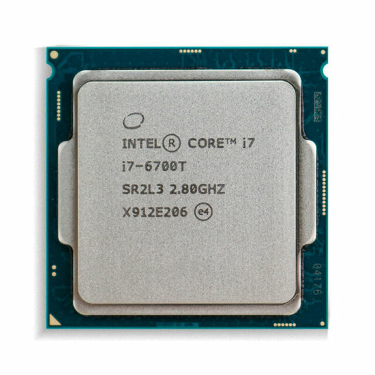 Genuine Intel Core i7-6700T SR2L3 2.80GHz CPU physical photograph, third-party reference, not SakoonSay stock