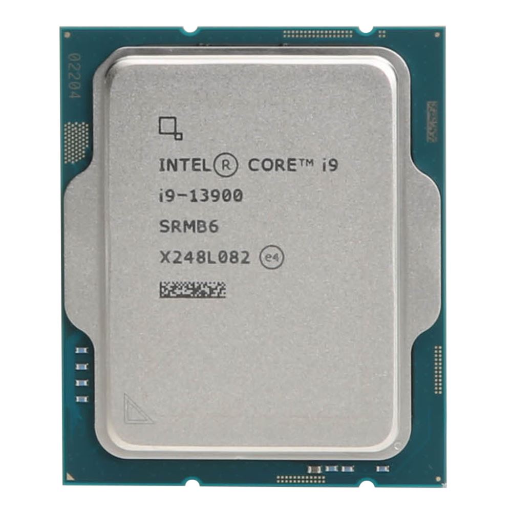 Genuine Intel Core i9-13900 SRMB6 processor chip photo from Micro Center, reference image