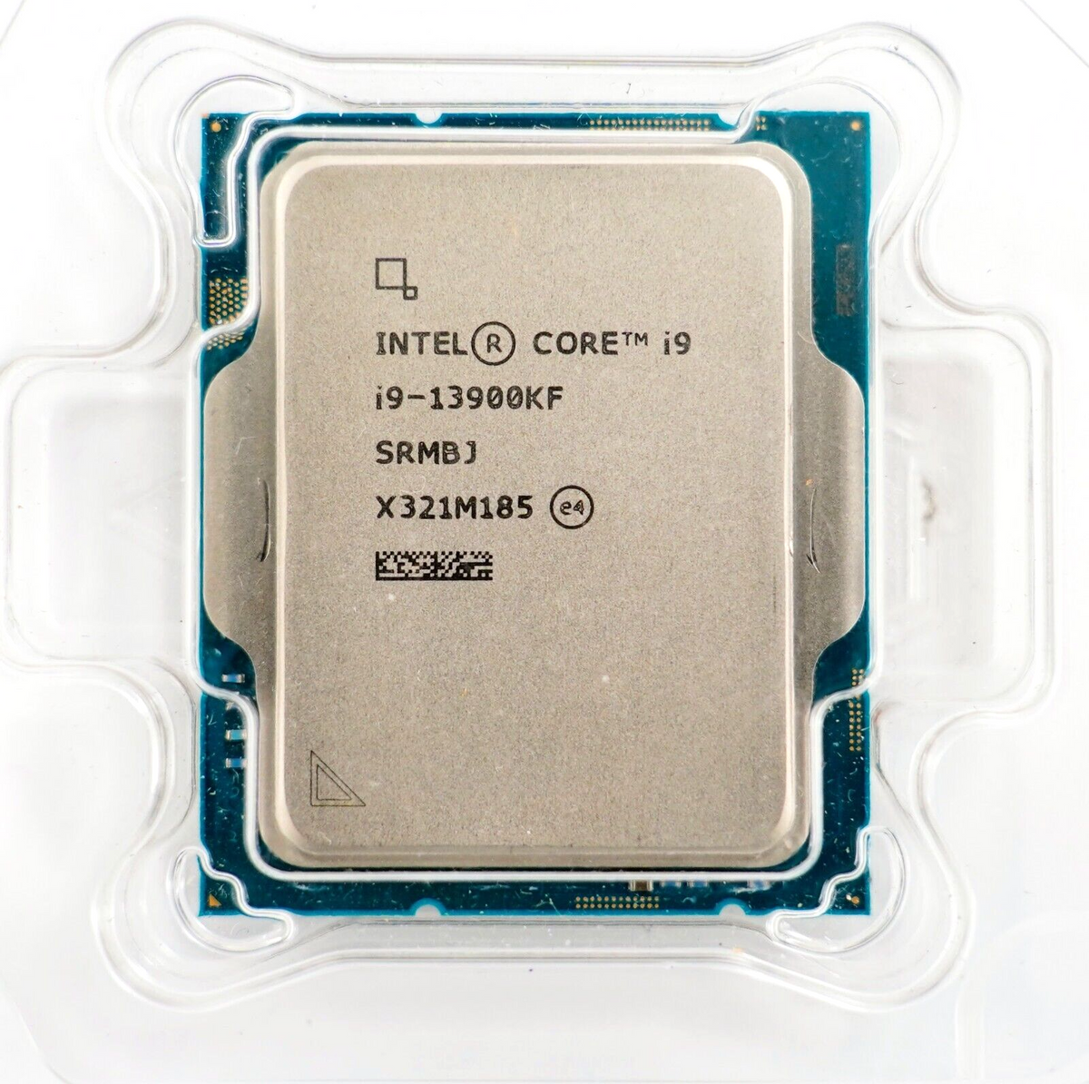 Genuine Intel Core i9-13900KF SRMBJ processor chip model reference photograph