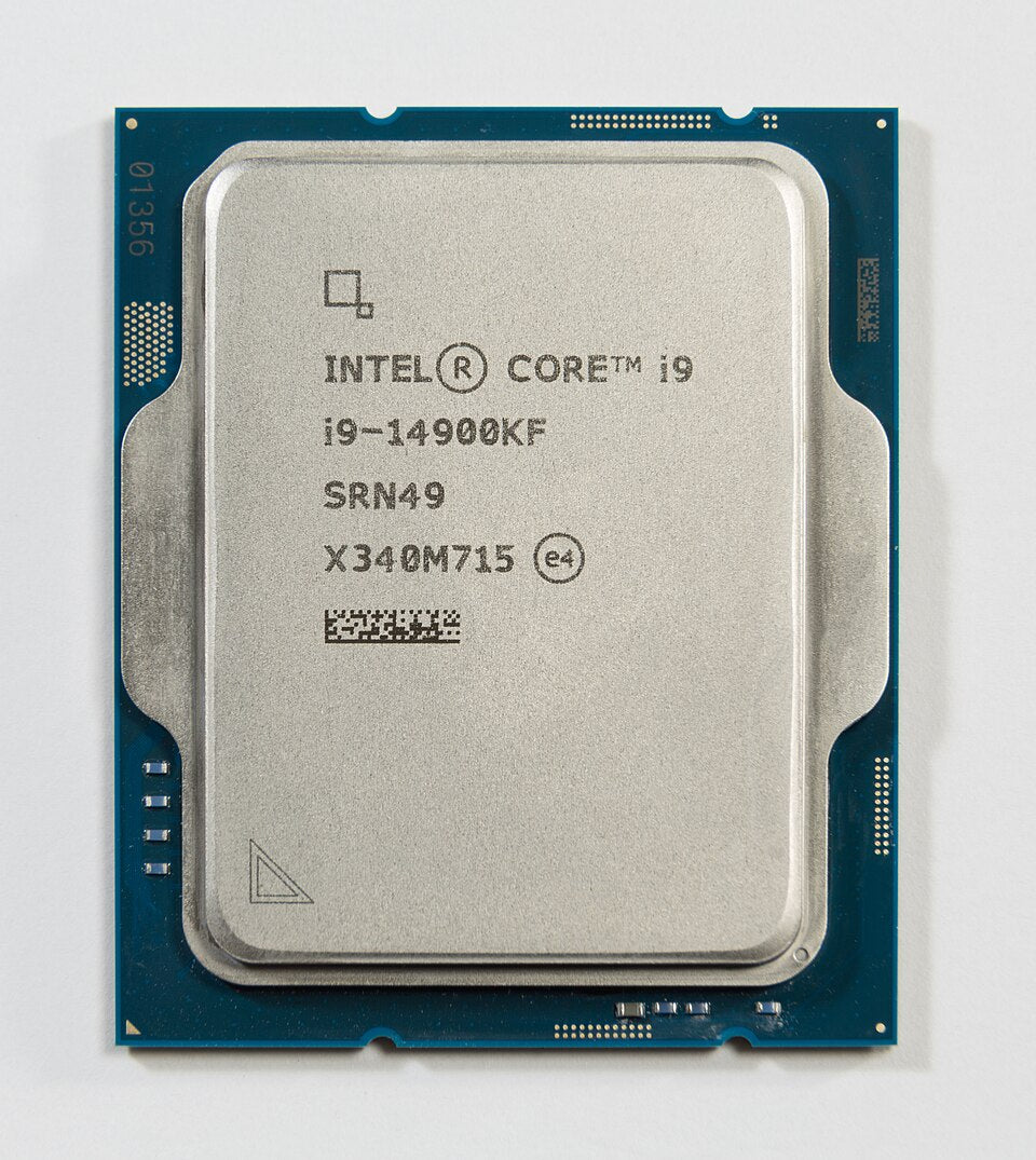 Genuine Intel Core i9-14900KF processor photo by Pstrahl, Wikimedia Commons CC BY-SA 4.0