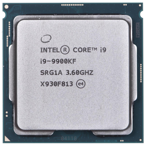 Genuine physical Intel Core i9-9900KF SRG1A R0 processor reference photograph; not SakoonSay inventory