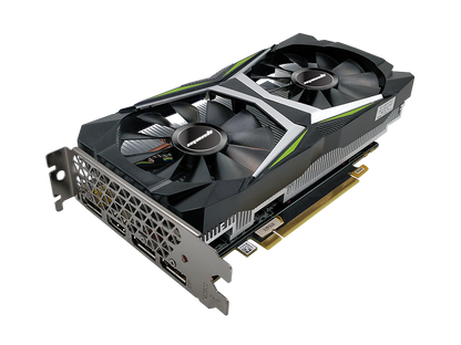 Manli RTX 2060 12GB original catalog angled view, card only